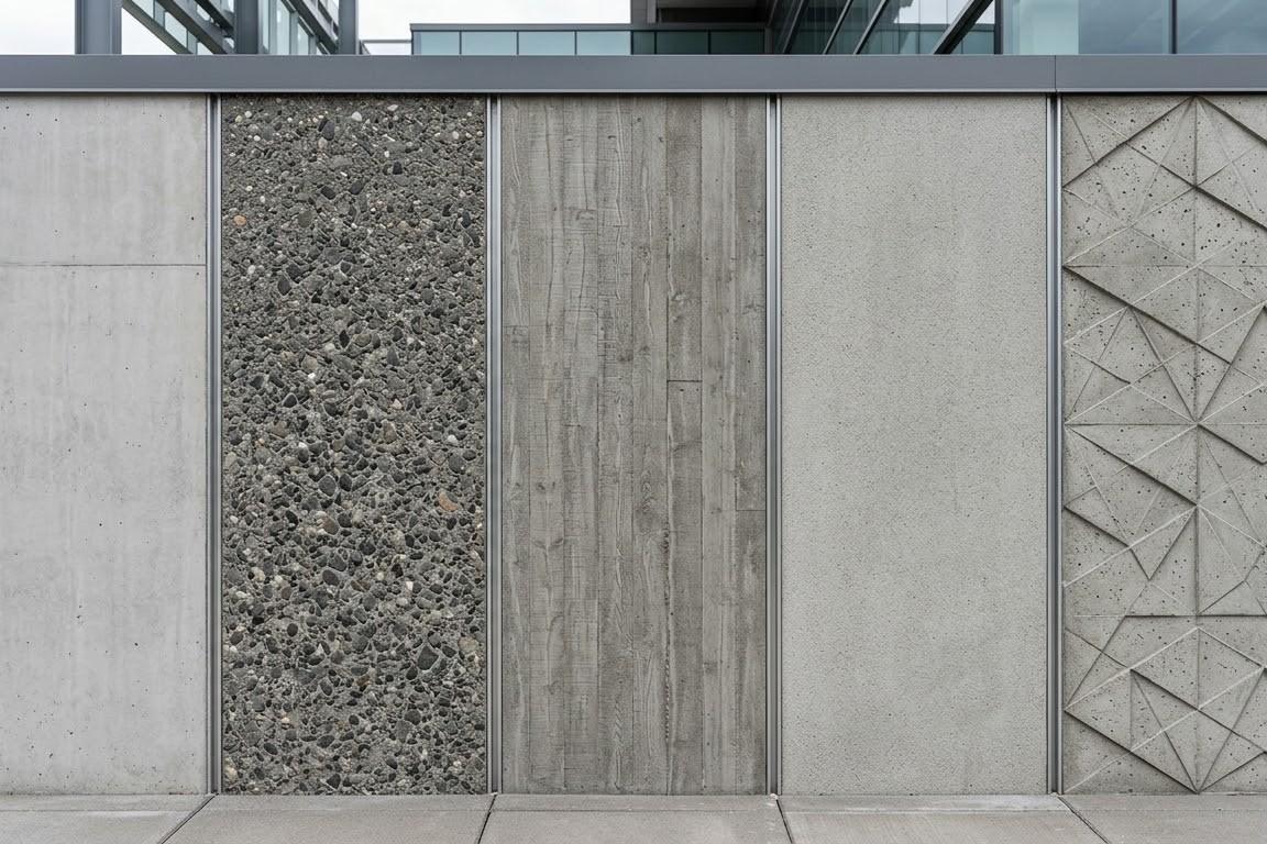 rodzaje betonu architektonicznego na elewację